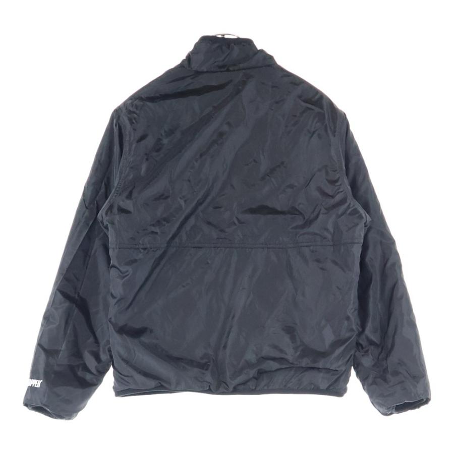 【シュプリーム】18SS リバースフリース パーカー ブラック L Supreme（シュプリーム） 18AW Reversible Logo Fleece Jacket