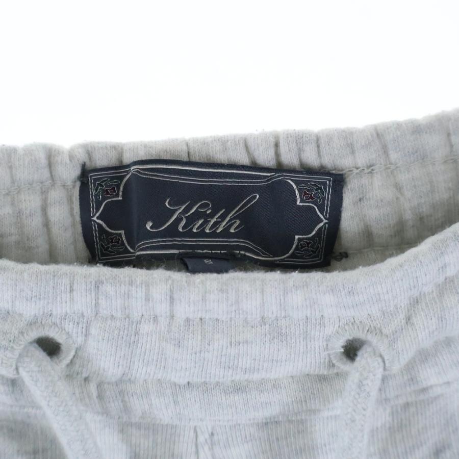KITH（キス） ロゴ刺繍 スウェットハーフパンツ グレー : BRING Yahoo