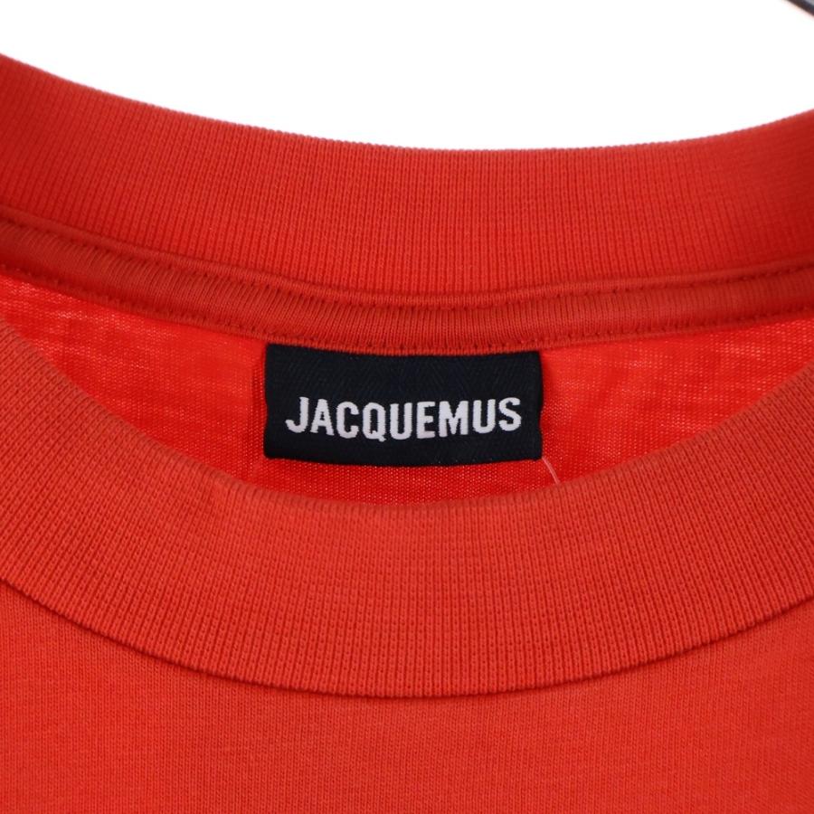 JACQUEMUS（ジャックムス） Logo Tee ロゴプリント 半袖Tシャツ レッド