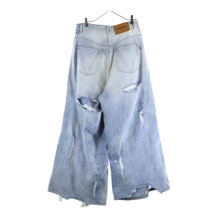 VETEMENTS（ヴェトモン） 23SS DESTROYED BAGGY JEANS デストロイ