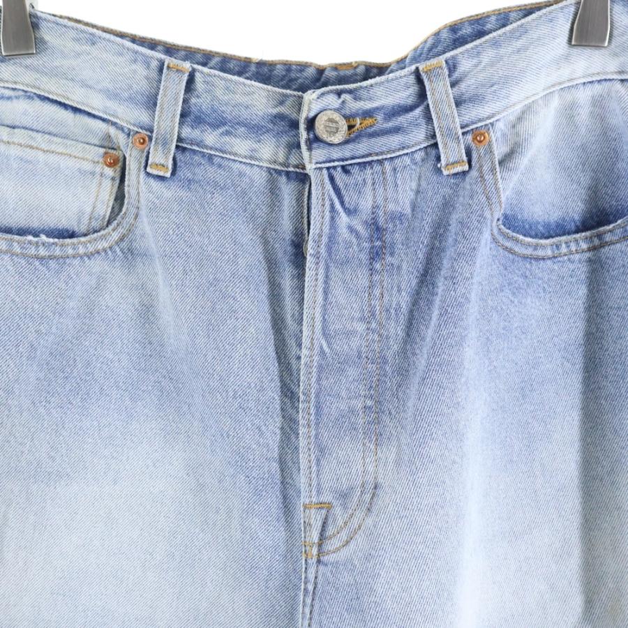 VETEMENTS（ヴェトモン） 23SS DESTROYED BAGGY JEANS デストロイ