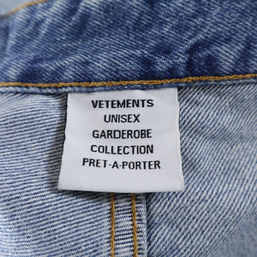 VETEMENTS（ヴェトモン） 23SS DESTROYED BAGGY JEANS デストロイ