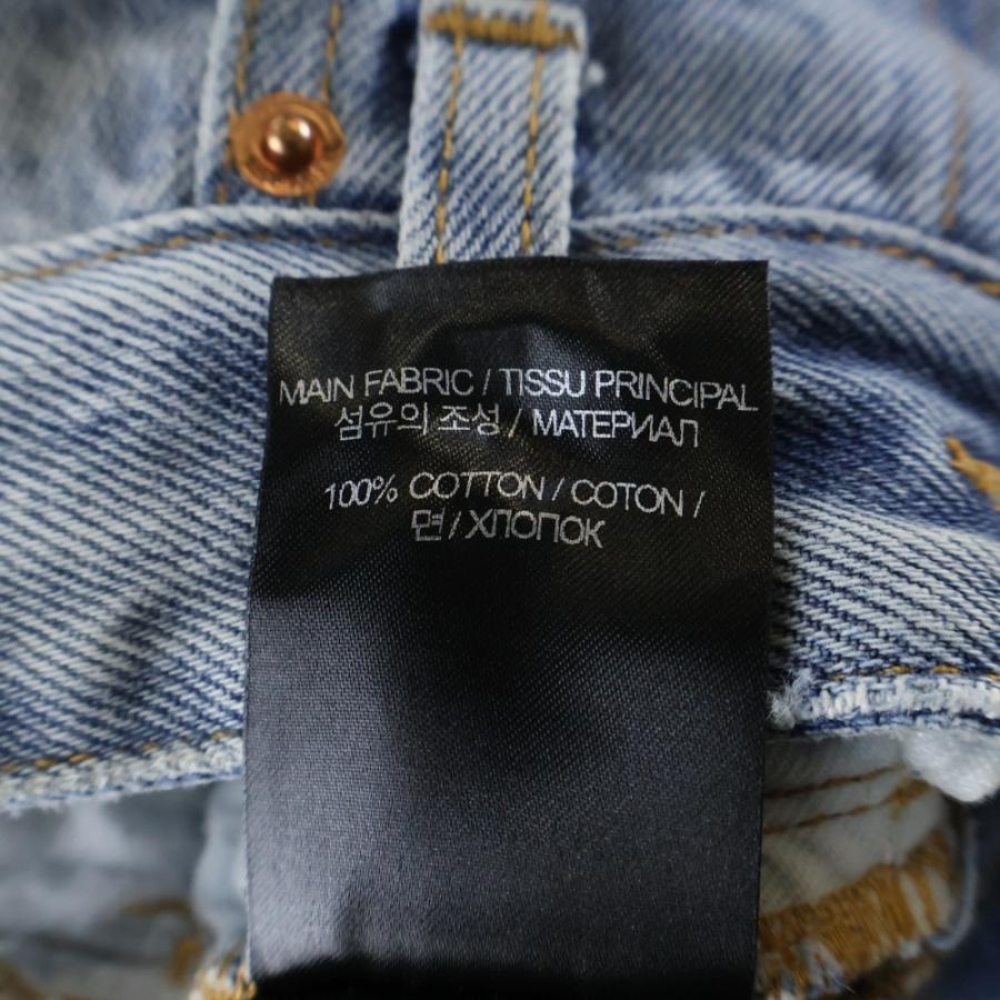 VETEMENTS（ヴェトモン） 23SS DESTROYED BAGGY JEANS デストロイ