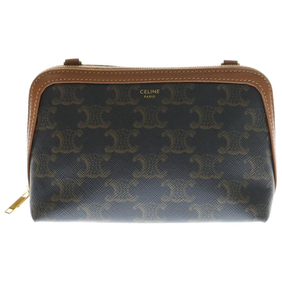 CELINE（セリーヌ） チェーンクラッチ トリオンフキャンバス