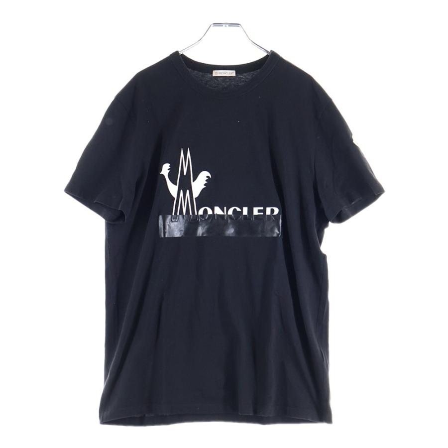 正規品 新品 MONCLER モンクレール Tシャツ 150/160 MONCLER（モンクレール） 20SS フロントロゴ クルーネック半袖Tシャツ
