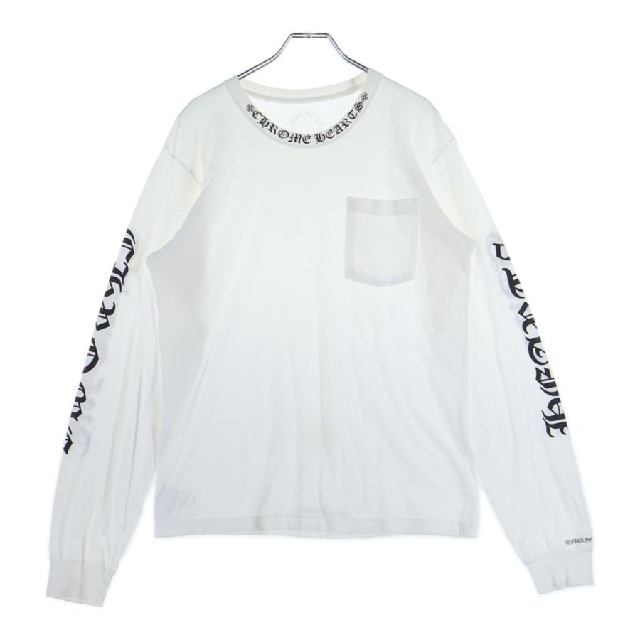 CHROME HEARTS（クロムハーツ） NECK LOGO L/S TEE ネックロゴ
