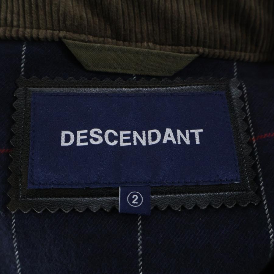 DESCENDANT ディセンダント 19SS GAME SOUTIEN COLLAR COAT ゲーム