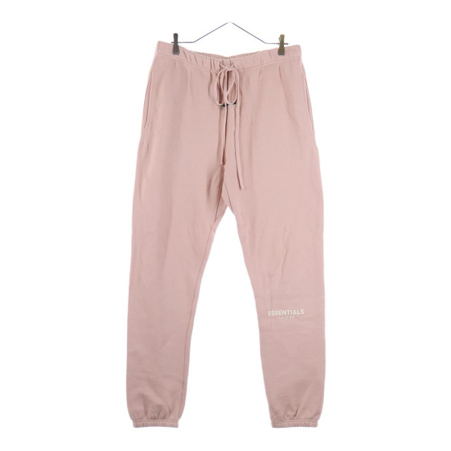 FOG Fear Of God 裏起毛 スウェットパンツ L ピンク 新品 FEAR OF GOD ESSENTIALS フィアオブゴッド エッセンシャルズ フロント