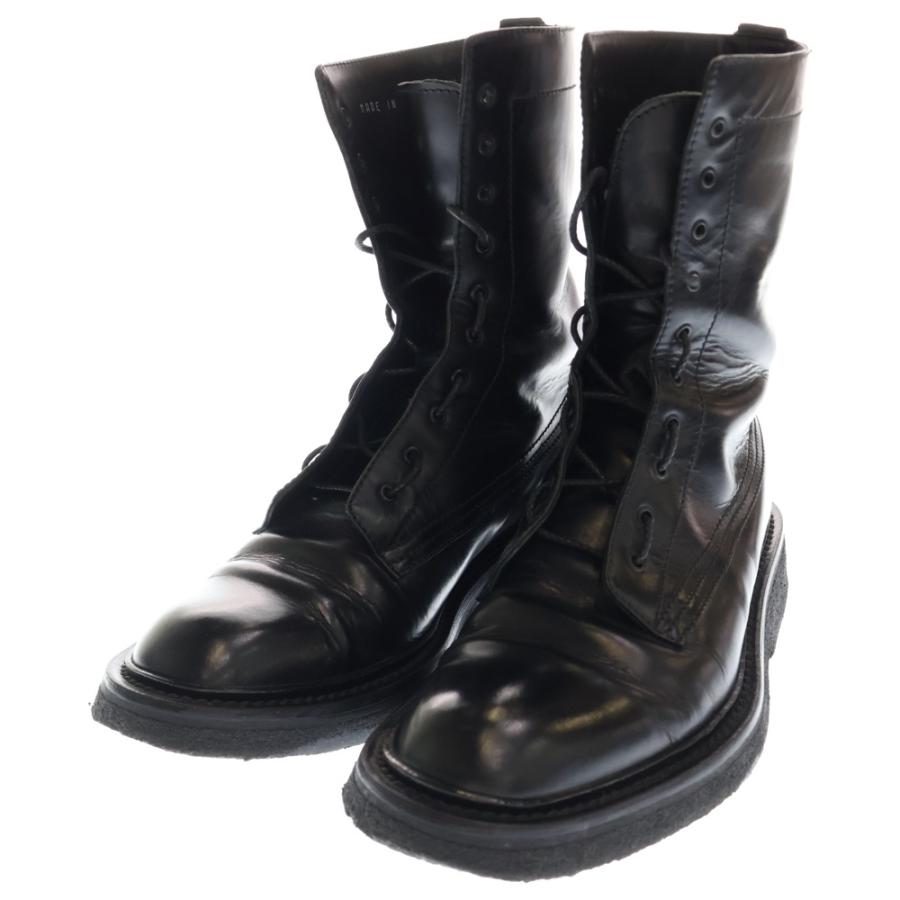 DIOR ディオール 07AW エディ期 レザー レースアップ コンバットブーツ