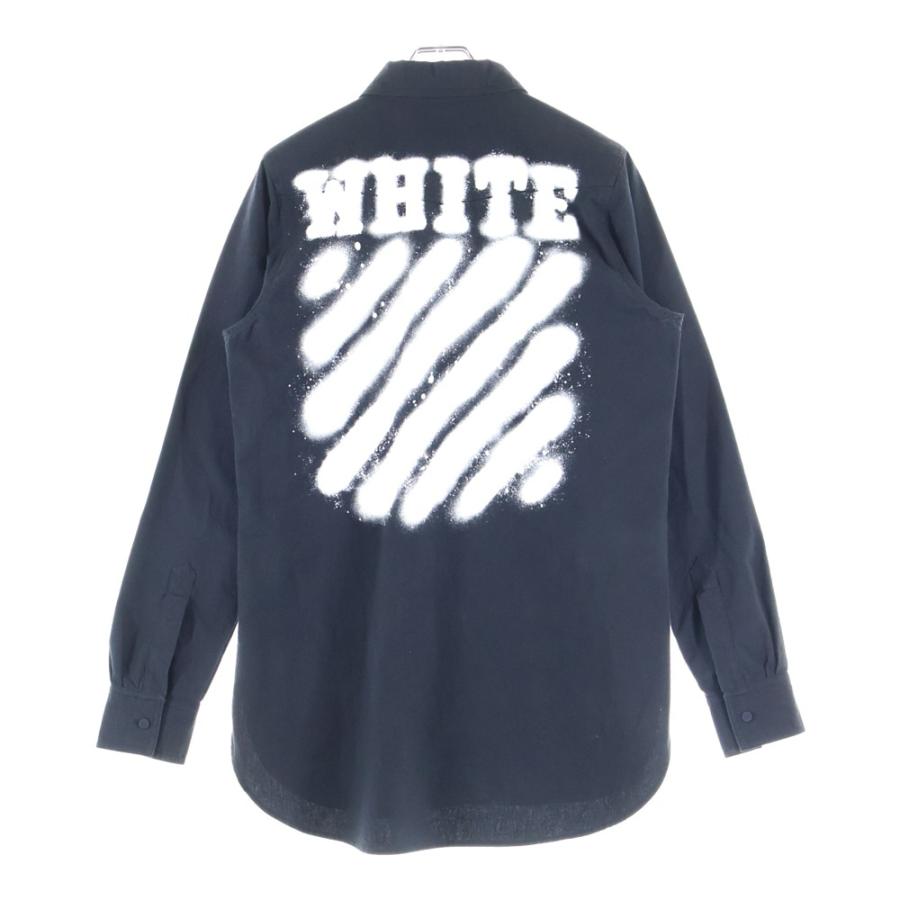 OFF-WHITE オフホワイト 17SS DIAGONAL SPRAY SHIRT ダイアゴナル