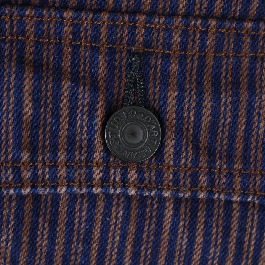 ステュディオダルチザン KAKISHIBU DENIM HICKORY カキシブ デニム