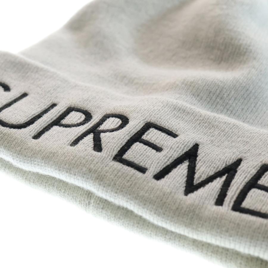 ▷期間限定セール中〜▷Supreme グレー ラメニット帽25ss Supreme（シュプリーム） SUPREME 18AW NEW ERA BOX LOGO BEANIE GREY