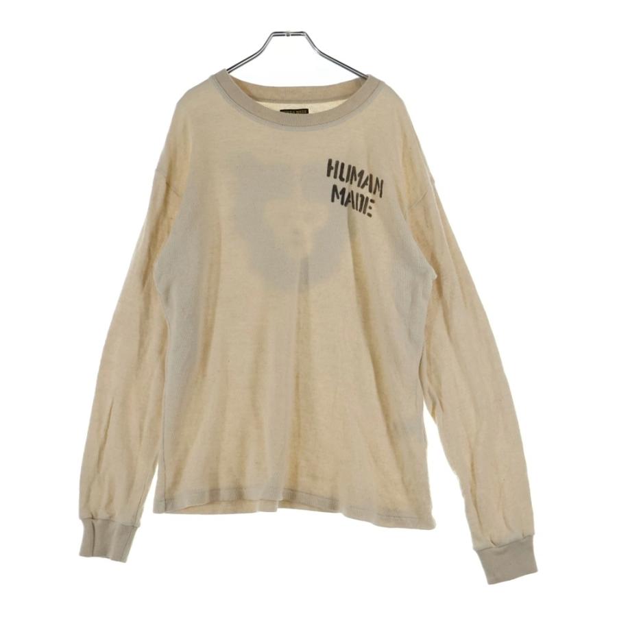 美品 HUMAN MADE ヒューマンメイド 24AW THERMAL L/S T-SHIRT