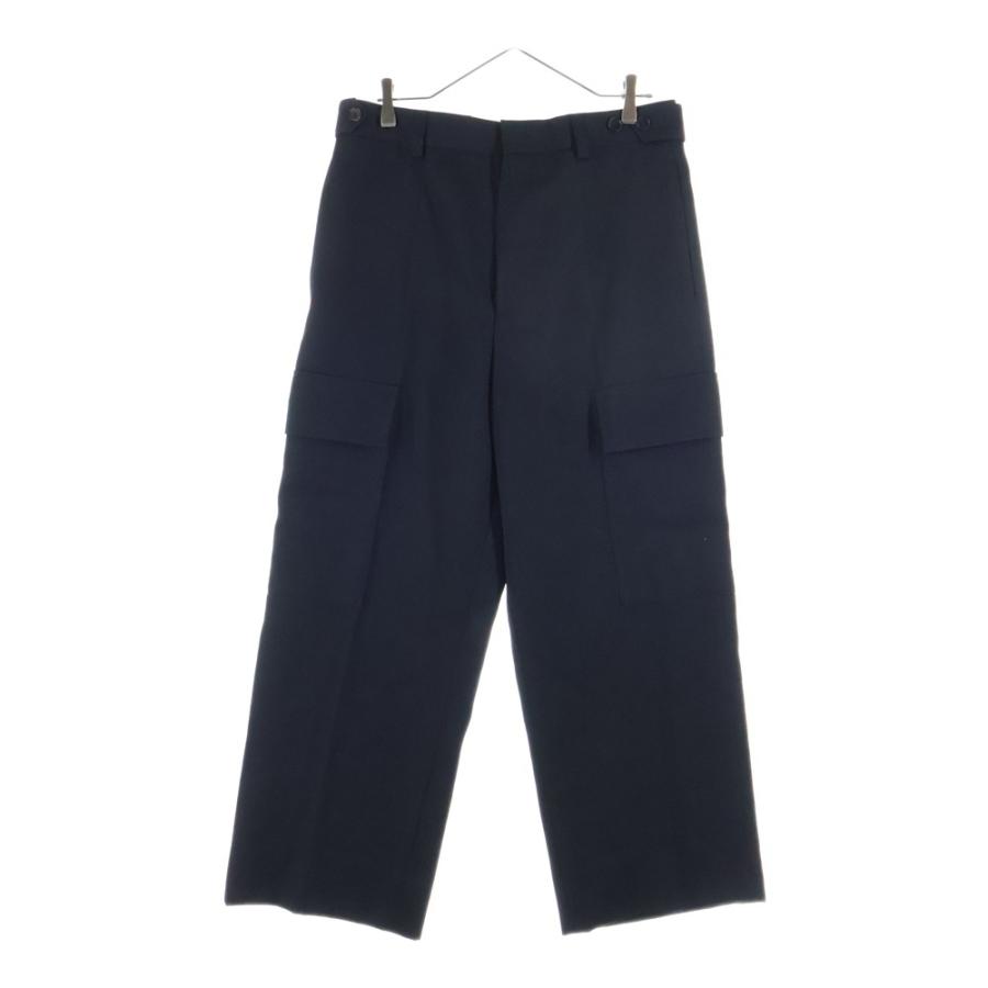 JIL SANDER トラウザー JIL SANDER（ジルサンダー） ウール トラウザー カーゴパンツ ブラック