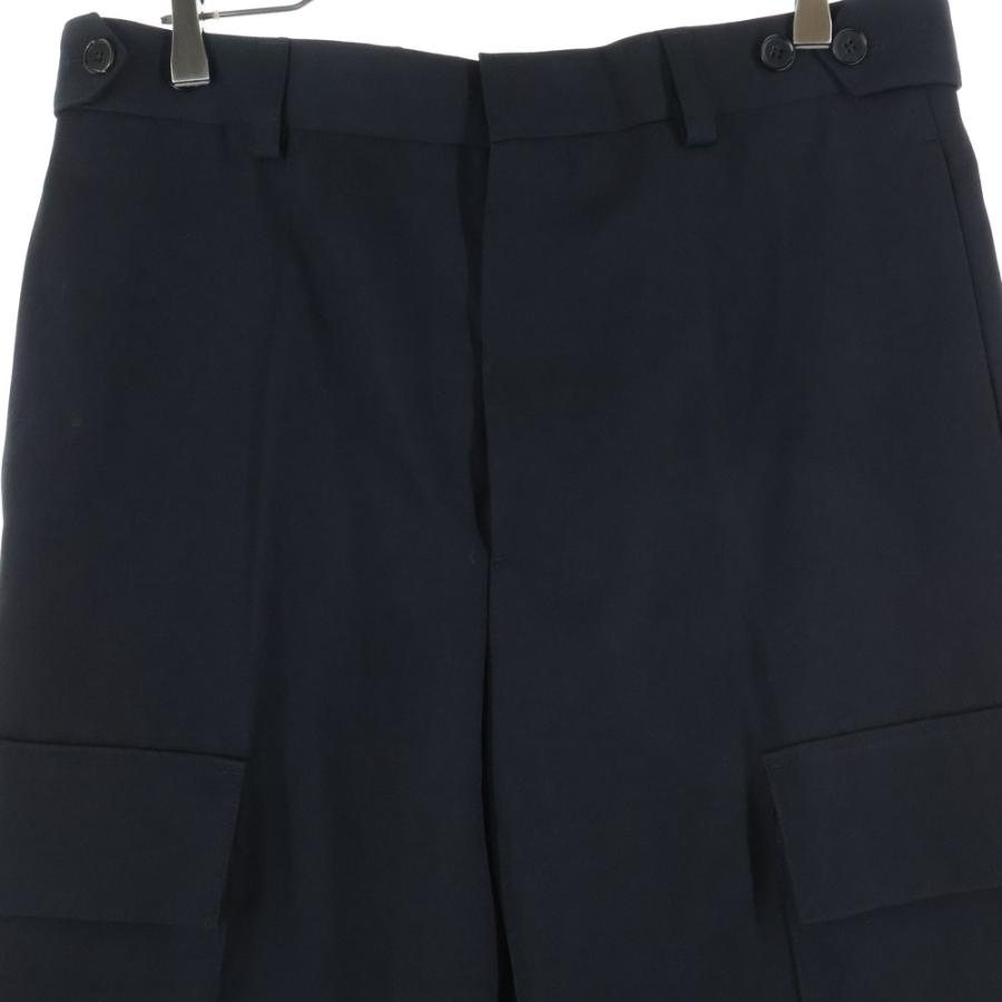 JIL SANDER（ジルサンダー） ウール トラウザー カーゴパンツ ブラック