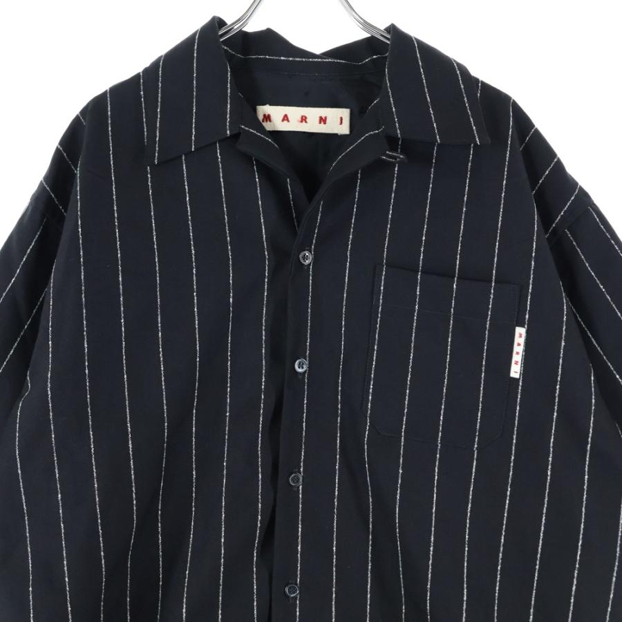 MARNI（マルニ） 22SS トロピカルウール フレスコ チョークストライプ