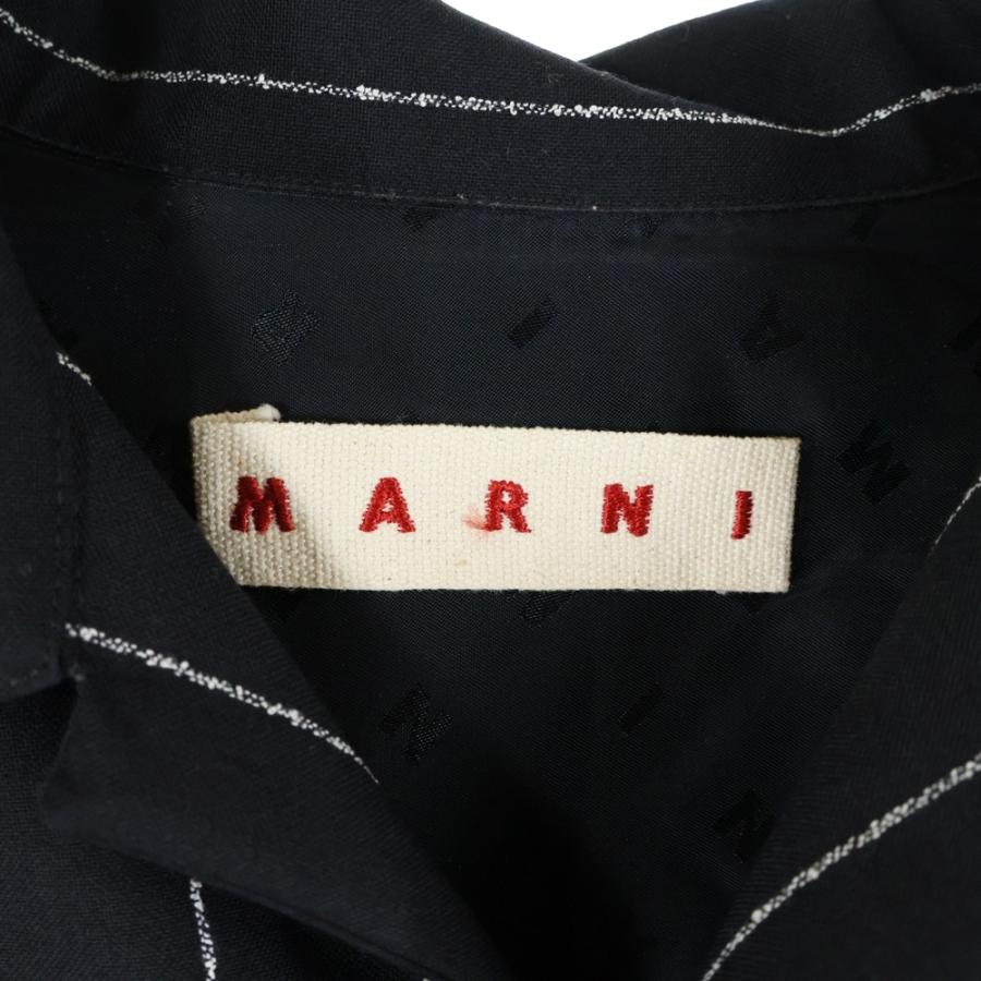 MARNI（マルニ） 22SS トロピカルウール フレスコ チョークストライプ 