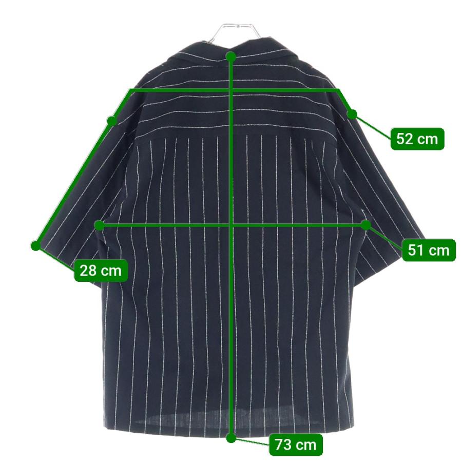 MARNI ブラックストライプシャツ MARNI｜ウールストライプシャツ