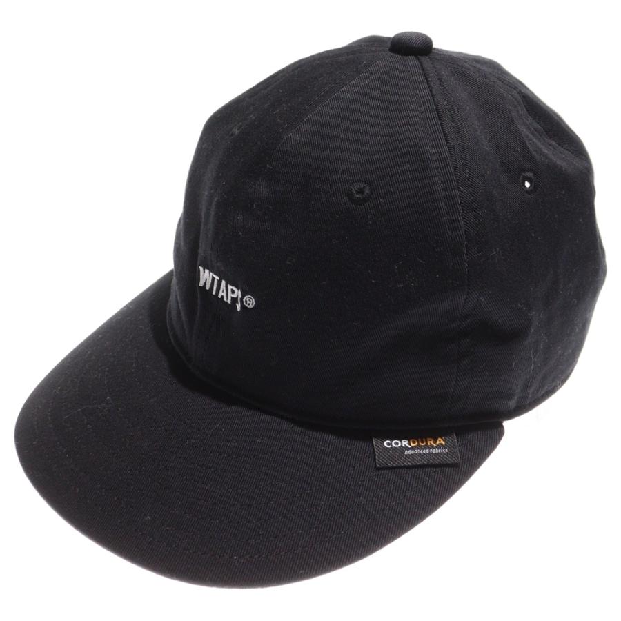 WTAPS T-6M 04 ブラック 25SS CAP WTAPS（ダブルタップス） 25SS T-6M 04 フロントロゴ 6パネルキャップ