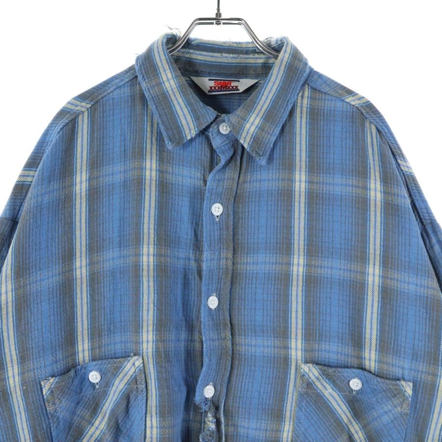 SAINT MICHAEL セントマイケル 23AW FRANNEL SHIRT CHECK チェック