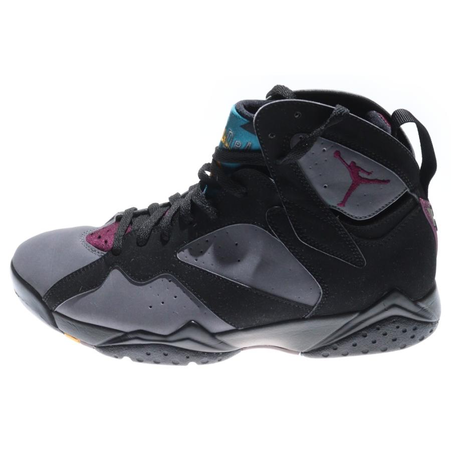 【新品未使用】ナイキ エアジョーダン7 レトロ ブラック/ボルドー NIKE（ナイキ） 【観賞用 2015年製】 AIR JORDAN 7 エアジョーダン7