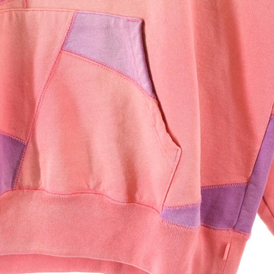supreme パーカー　パッチワーク　ピンク Supreme（シュプリーム） 20AW Patchwork Hooded Sweatshirt パッチ