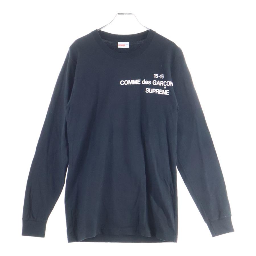 Supreme（シュプリーム） 15AW ×COMME des GARCONS SHIRT Logo L/S Tee