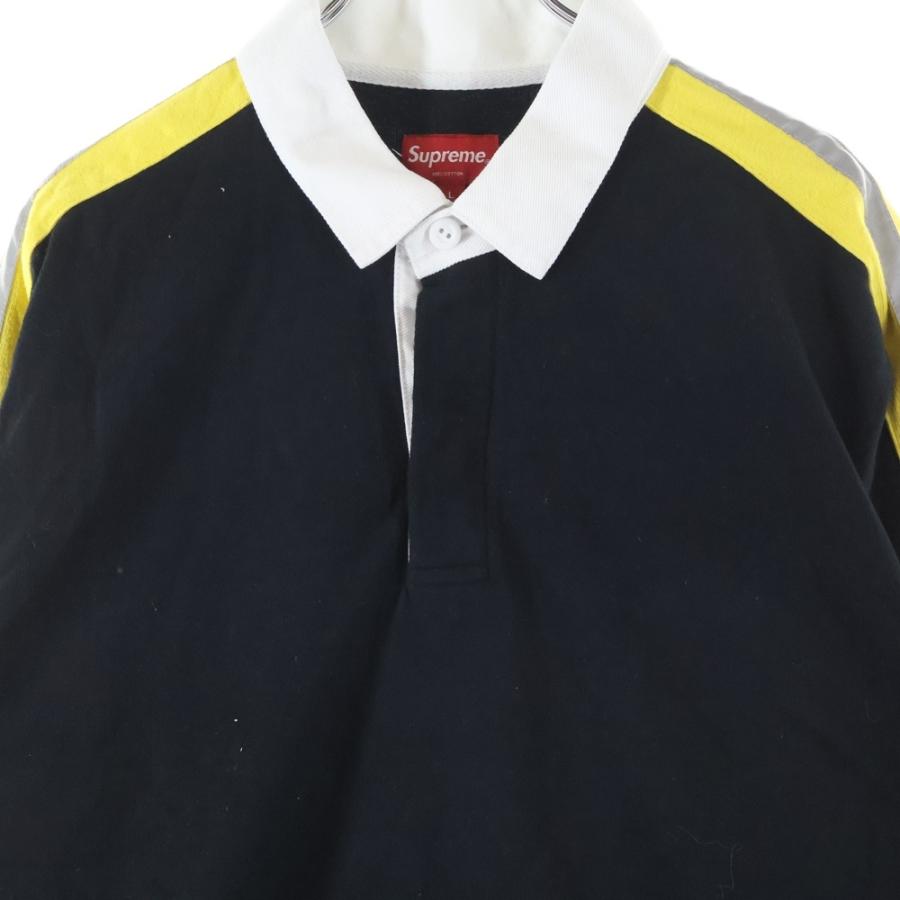 Supreme（シュプリーム） 18AW Reflective Sleeve Stripe Rugby