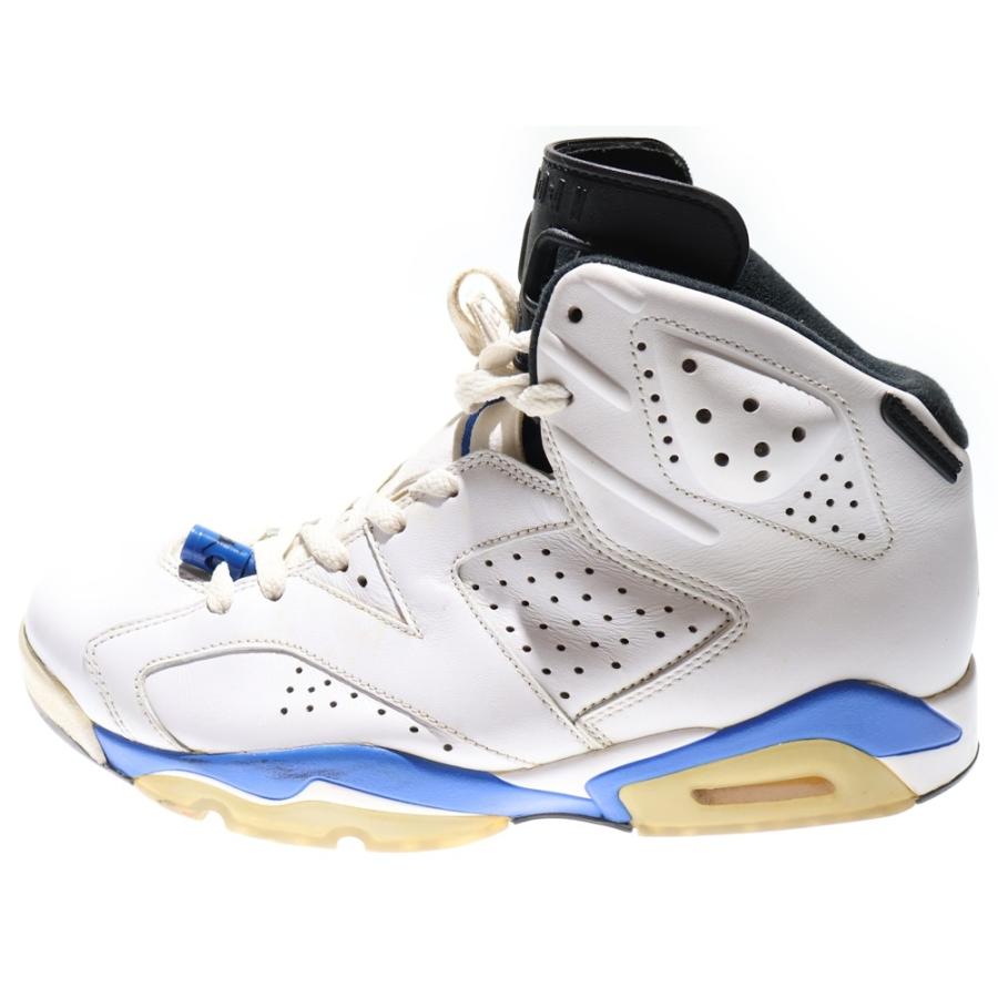 ナイキ エアジョーダン6 レトロ スポーツ ブルー 2014 レアカラー美品 NIKE（ナイキ） 【観賞用 2014年製】 AIR JORDAN 6 RETRO SPORT BLUE