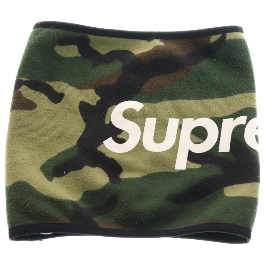 Supreme Fleece Neck Gaiter ネックウォーマー 15aw Supreme（シュプリーム） 15AW Fleece Neck Gaiter カモフラ ロゴ