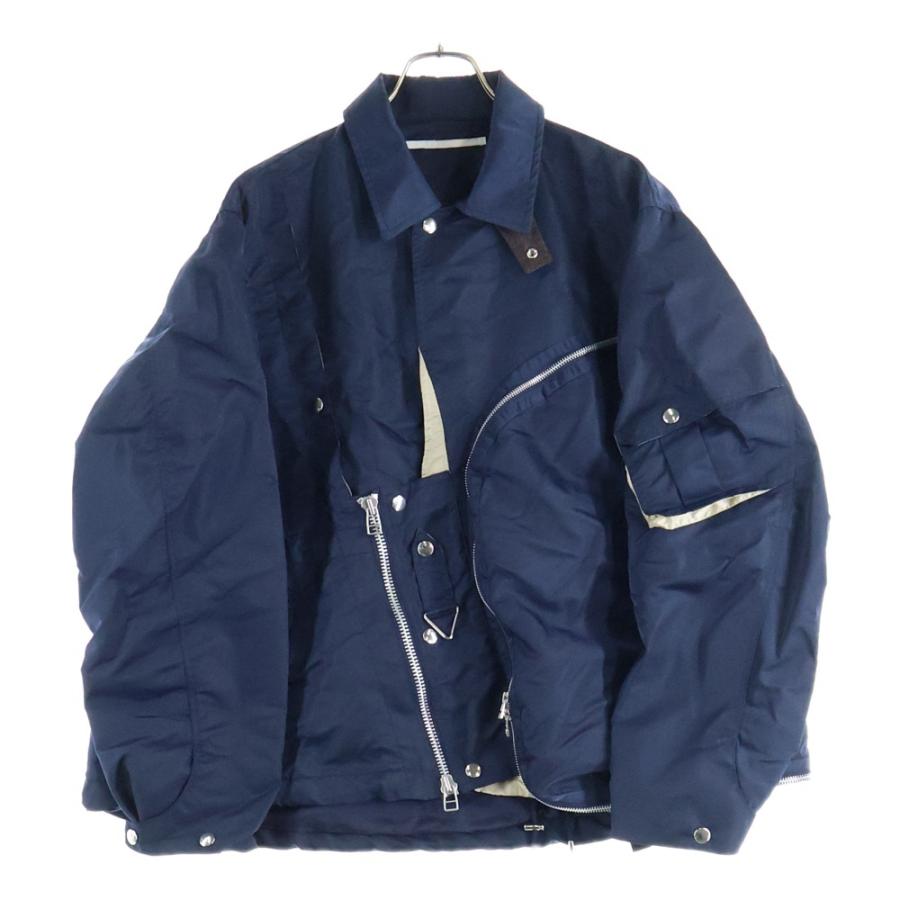 tamme M89 ナイロンジャケット Tamme タム AFV BA M89 MA-1 ナイロン ジャケット ブルゾン ネイビー