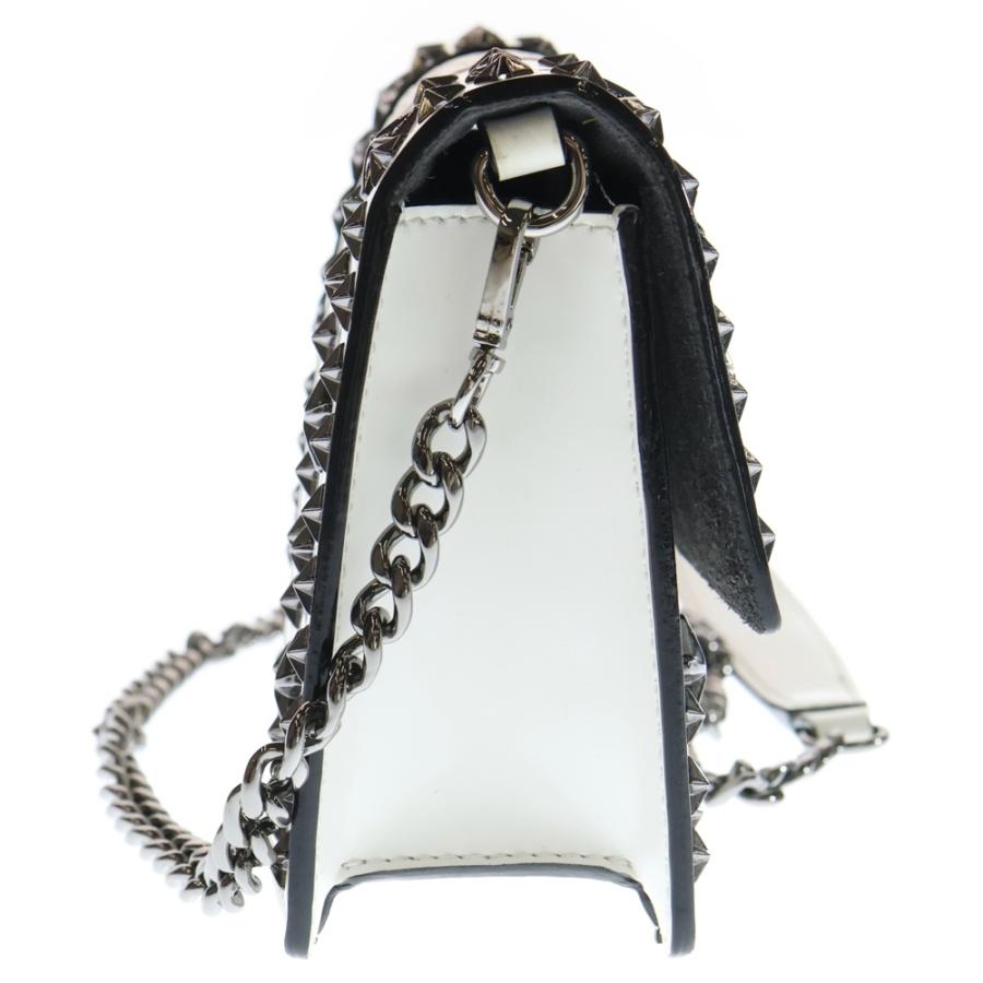 JIMMY CHOO ハンドバッグ ホワイト チェーン JIMMY CHOO ジミーチュウ 