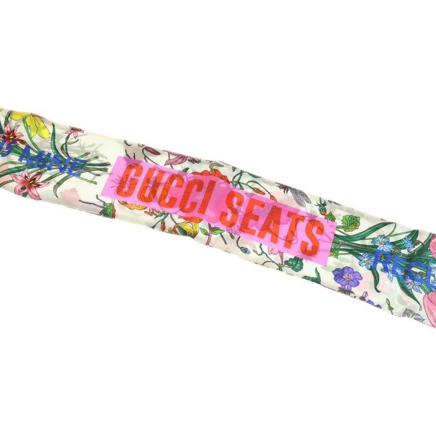 GUCCI（グッチ） 100周年記念 フラワー 花柄 シルクツイル ネックボウ