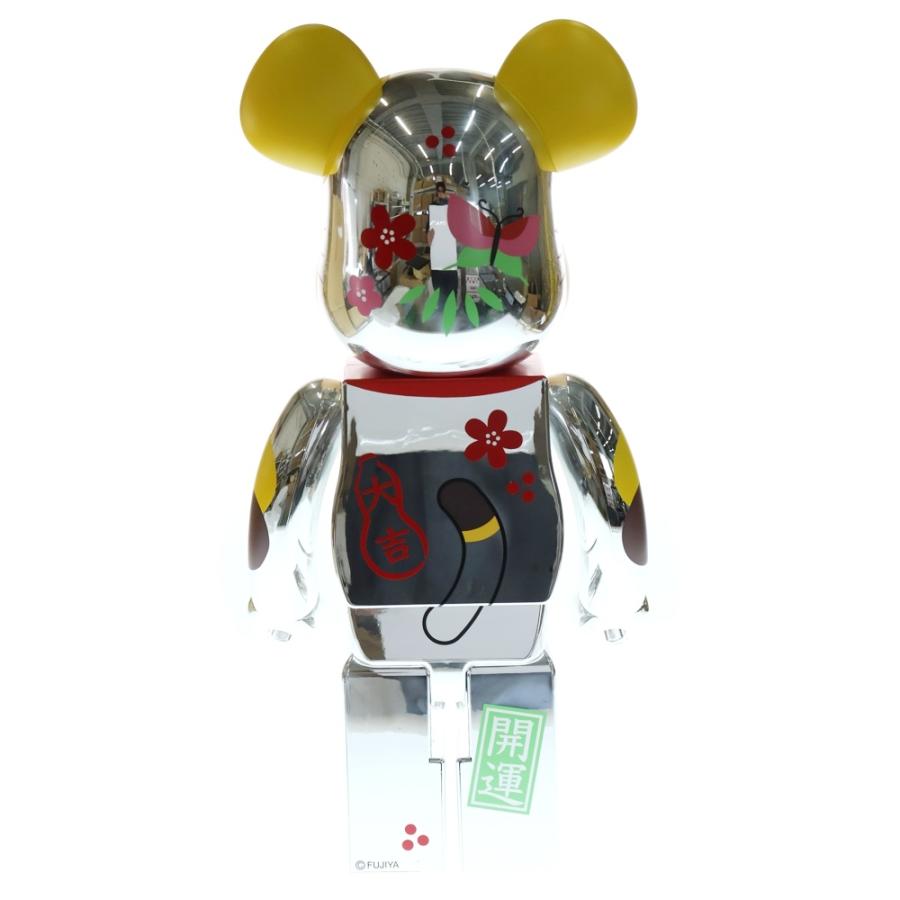 MEDICOM TOY（メディコム・トイ） BE@RBRICK 招き猫 ペコちゃん 福 銀