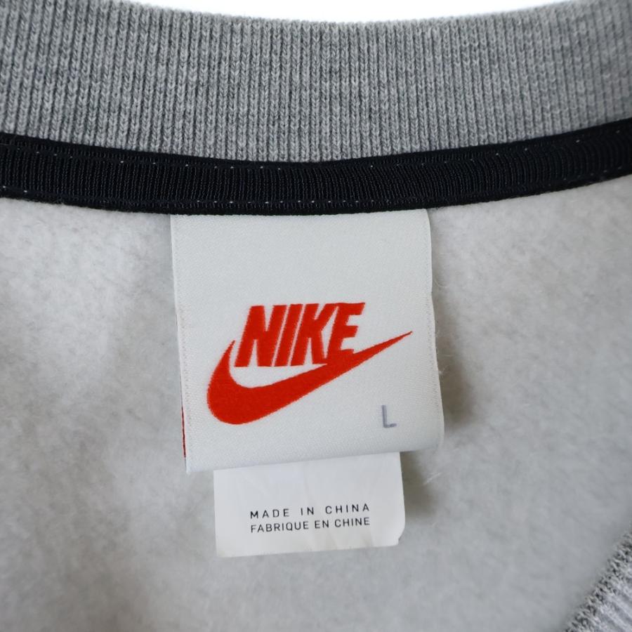 新品　NIKE×STUSSY 刺繍ロゴ　スウェット　Mサイズ 正規品STUSSY × NIKE スウェットワンポイント刺繍ロゴブラック