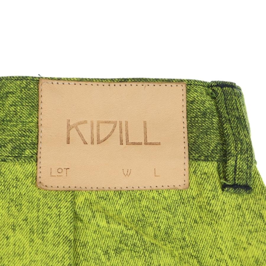 KIDILL（キディル） 23AW TUCK DENIM PANTS CHEMICAL WASH ケミカル