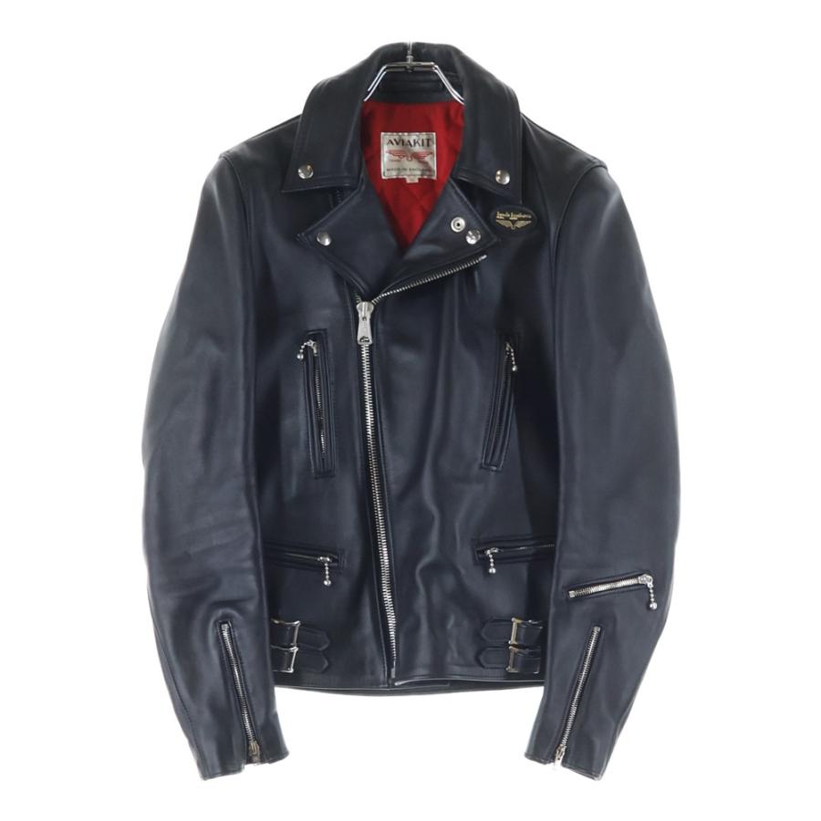 ルイスレザー ライトニング風　レザージャケット　エントレフィーノ　オーダー品 ルイスレザー LIGHTNING TIGHT FIT HORSEHIDE ライトニング タイト