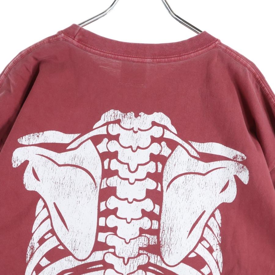 FR2 エフアールツー BONE GARMENT DYE T-SHIRT ボーンプリント クルー