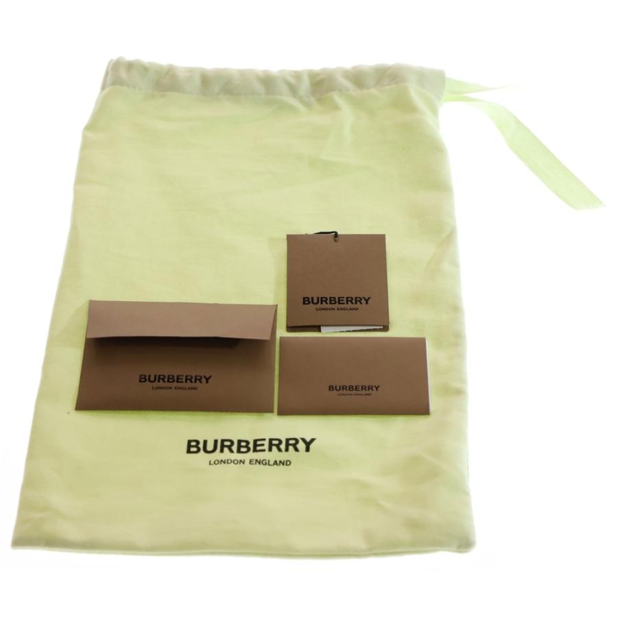 BURBERRY LONDON バーバリーロンドン 23SS ラビットロゴ エンボス レザー クラッチバッグ ブラック_5