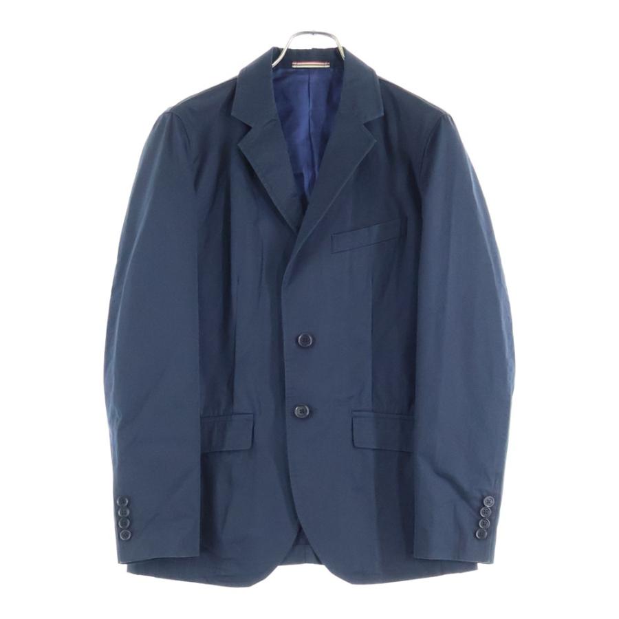 ニ*ト様 PaulSmith ポールスミス 25SS ジャケット ネイビー チェ PS Paul Smith ピーエスバイポールスミス 2B シングル テーラード