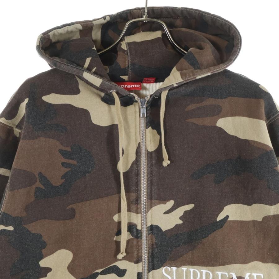 早い者勝ち！格安！シュプリーム サーマルジップアップフード スウェットスノーカモ Supreme Arc Thermal Lined Zip Up Hooded Sweatshirt 