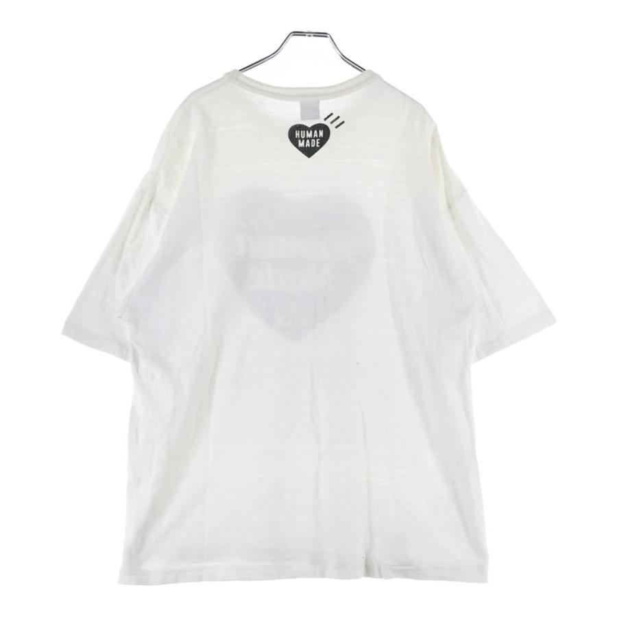 希少 Human Made ハート型ロゴ ロンT ホワイト L ヒューマンメイド HUMAN MADE（ヒューマンメード） ヒューマンメイド 24AW GRAPHIC T