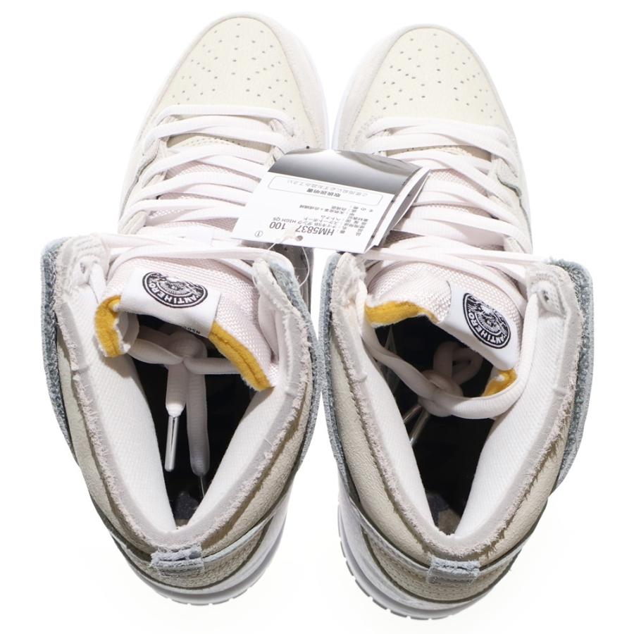 Nike SB ナイキエスビー ×ANTIHERO DUNK HIGH QS WHITE アンタイ