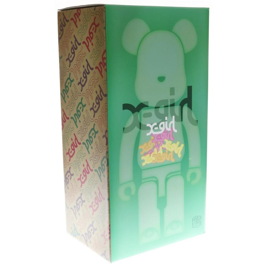 MEDICOM TOY（メディコム・トイ） BE@RBRICK X-girl CLEAR GREEN Ver