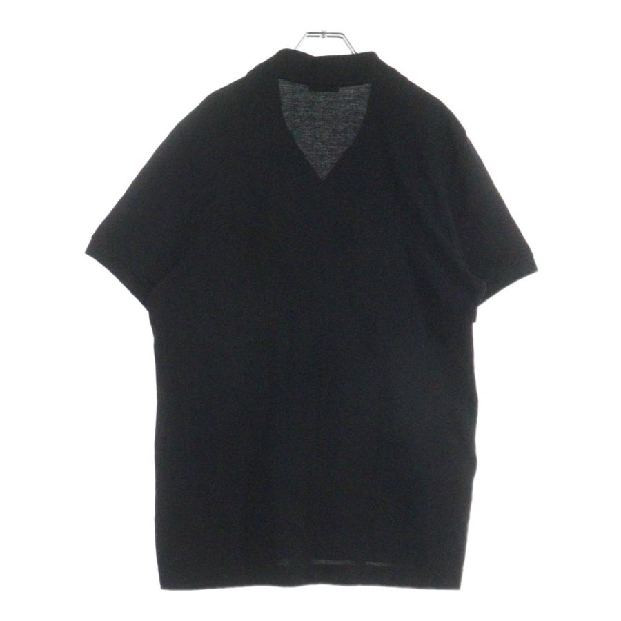 MONCLER（モンクレール） 20SS ロゴ刺繍 半袖ポロシャツ ブラック