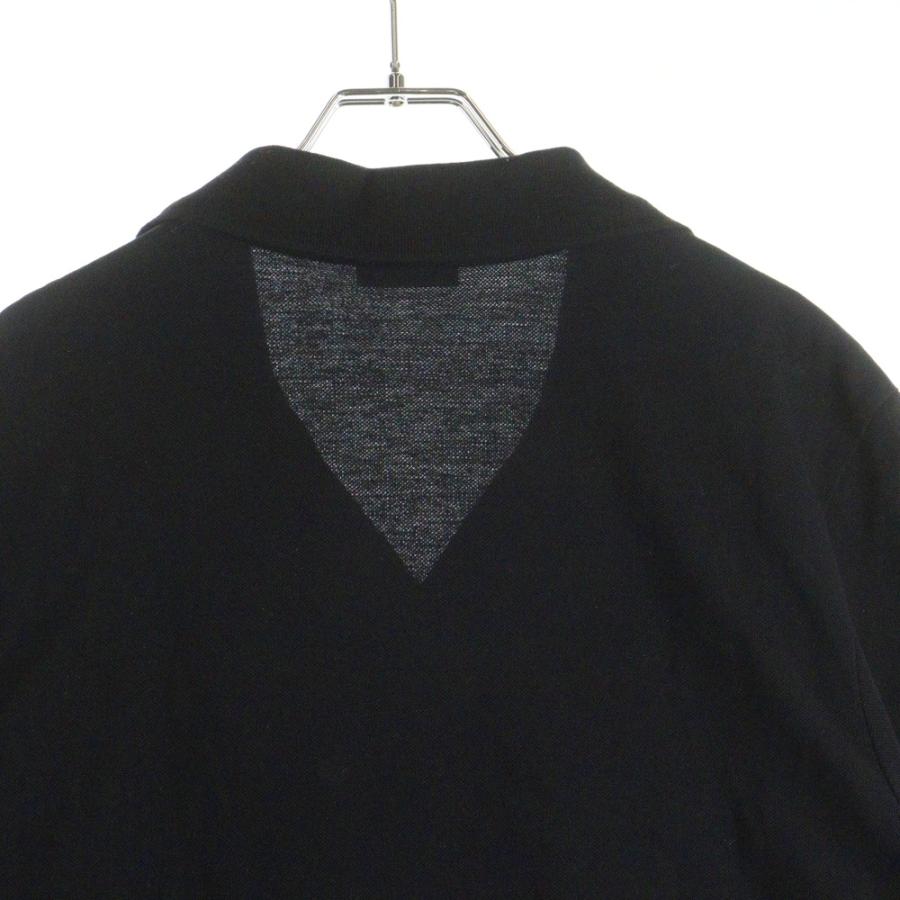 MONCLER（モンクレール） 20SS ロゴ刺繍 半袖ポロシャツ ブラック