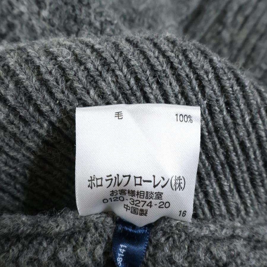 POLO RALPH LAUREN（ポロ・ラルフローレン） Vネック ウール ケーブル