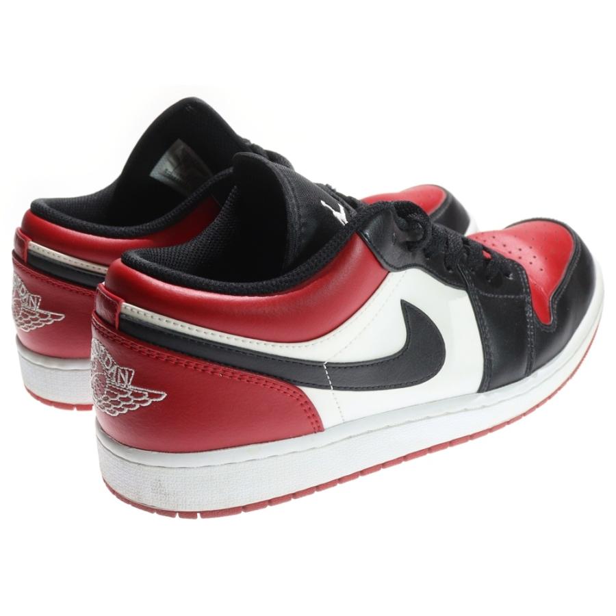 NIKE（ナイキ） AIR JORDAN 1 LOW BRED TOE エアジョーダン1 ブレッド