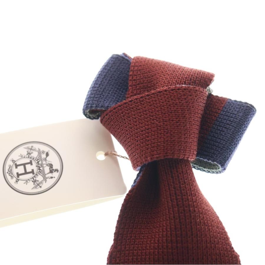 HERMES（エルメス） CRAVATE MAILLE 4 TEMPS クラヴァット マイユ