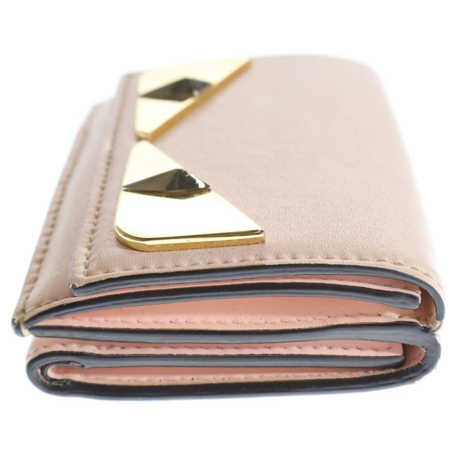 FENDI（フェンディ） マイクロ トリフォールド バグズアイ モンスター